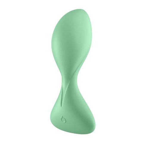 Satisfyer Trendsetter Connect App Vibrating Anal Plug Light Green - Image 3