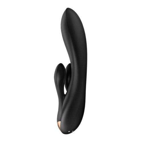 Satisfyer Double Flex App Rabbit Vibrator Black - Image 6