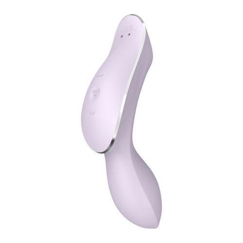 Satisfyer Curvy Trinity 2 Insertable Air Pulse Vibrator Violet - Image 3