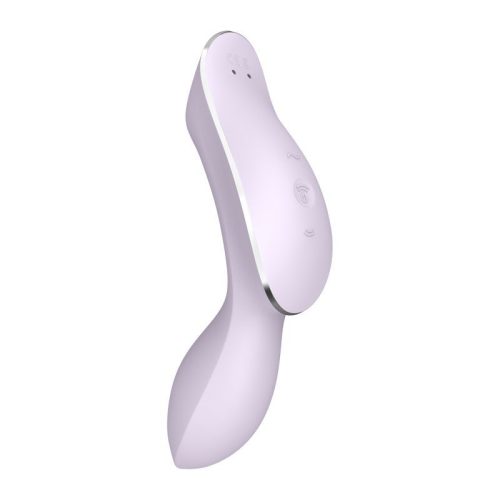 Satisfyer Curvy Trinity 2 Insertable Air Pulse Vibrator Violet - Image 6