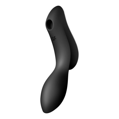Satisfyer Curvy Trinity 2 Insertable Air Pulse Vibrator Black - Image 5