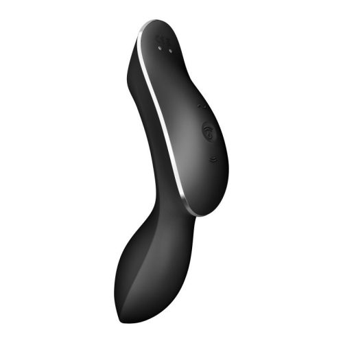 Satisfyer Curvy Trinity 2 Insertable Air Pulse Vibrator Black - Image 6