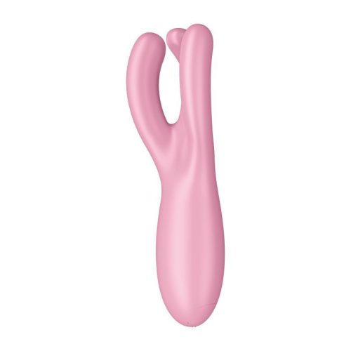 Satisfyer Threesome 4 Connect App Layon Vibrator Pink - Image 4