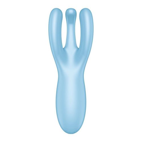 Satisfyer Threesome 4 Connect App Layon Vibrator Blue - Image 5