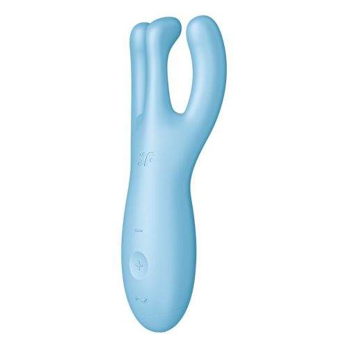Satisfyer Threesome 4 Connect App Layon Vibrator Blue - Image 6