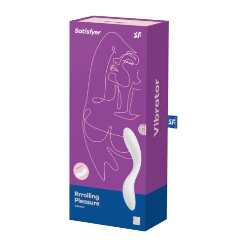 Satisfyer Rrrolling Pleasure G-Spot Vibrator White - Image 5