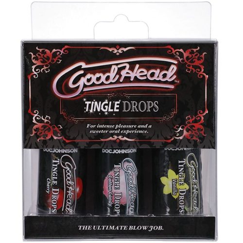 GoodHead Tingle Drops Cherry, Candy and Vanilla 3 Pc - Image 3