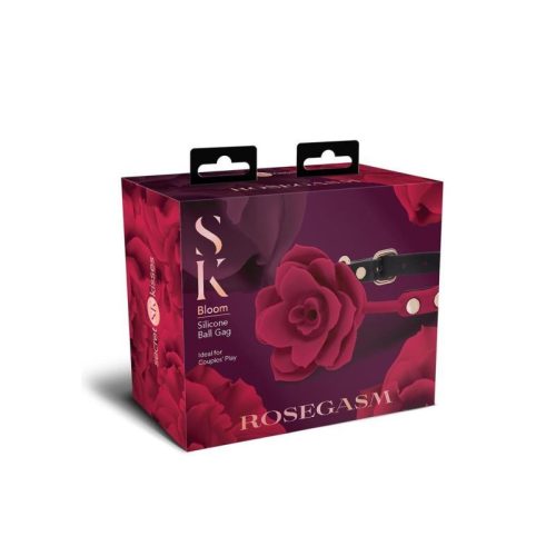 Secret Kisses Rosegasm Bloom Silicone Gag - Image 3