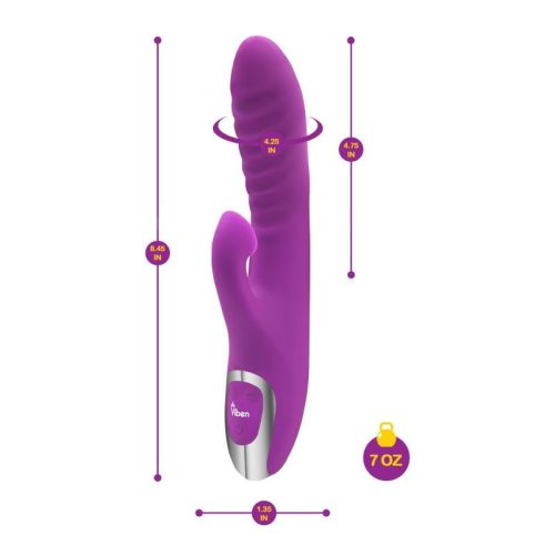 Viben Frenzy Suction Rabbit Vibe Berry - Image 7