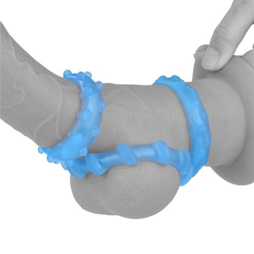 Lumino Play Penis Rings 3 Pc - Image 5