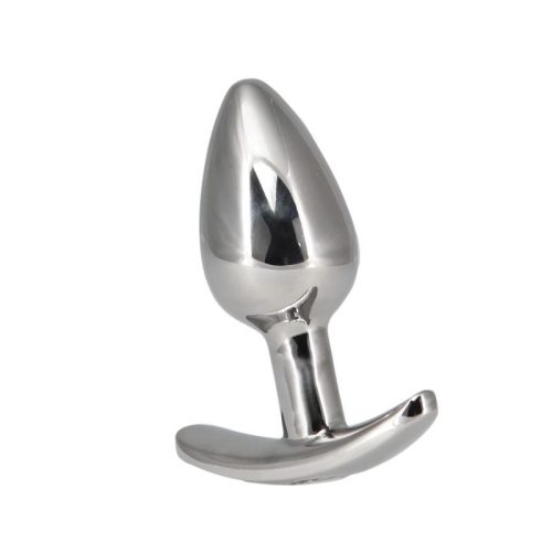 Pillow Talk Sneaky Luxurious Stainless Steel Anal Plug w Swarovski Crystal - Image 3