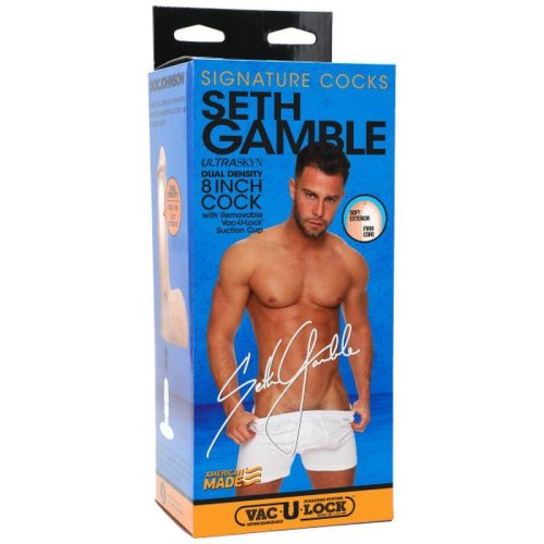 Seth Gamble Ultraskyn Cock Vanilla 8in - Image 3