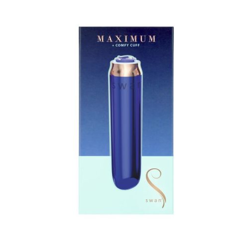 Maximum Comfy Cuff Rechargeable Bullet Blue - Image 4