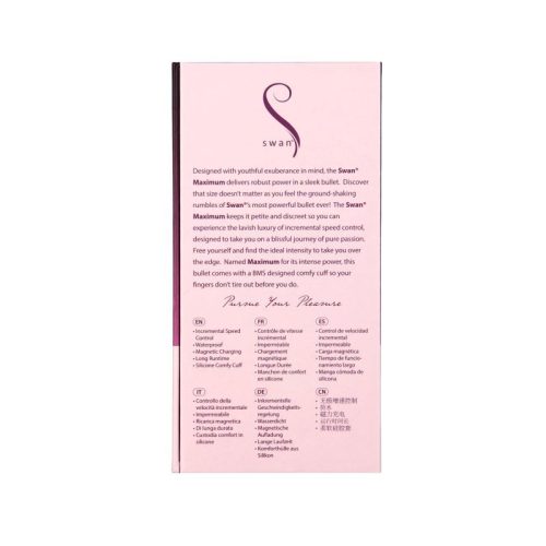 Maximum Comfy Cuff Rechargeable Bullet Pink - Image 7