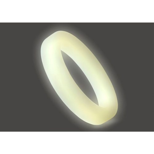 Classic Silicone Medium Stretch Penis Ring 36mm Glow In The Dark - Image 5