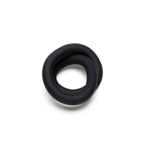 Silicone Hefty Wrap Ring 229mm Black - Image 4