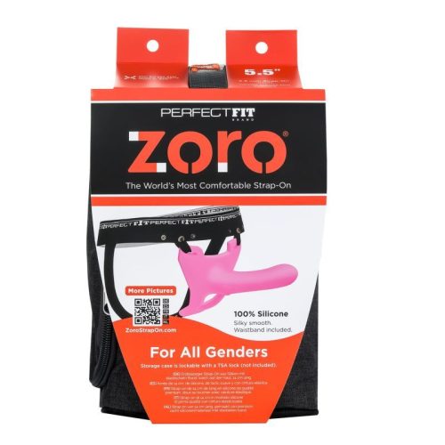 Zoro Strap-On 5.5in Pink - Image 3