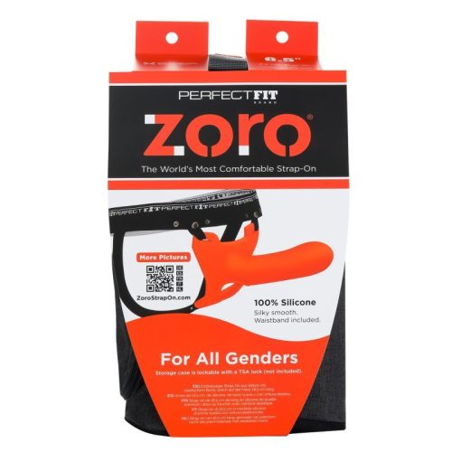 Zoro Strap-On 6.5in Orange - Image 3