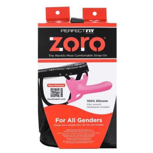 Zoro Strap-On 6.5in Pink - Image 3
