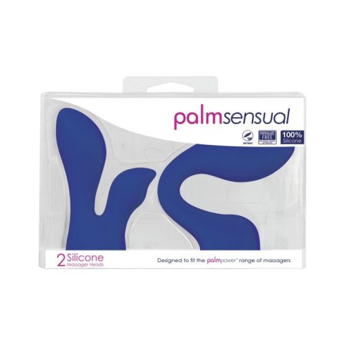 PalmSensual Massager Heads Blue (For use with PalmPower) - Image 3