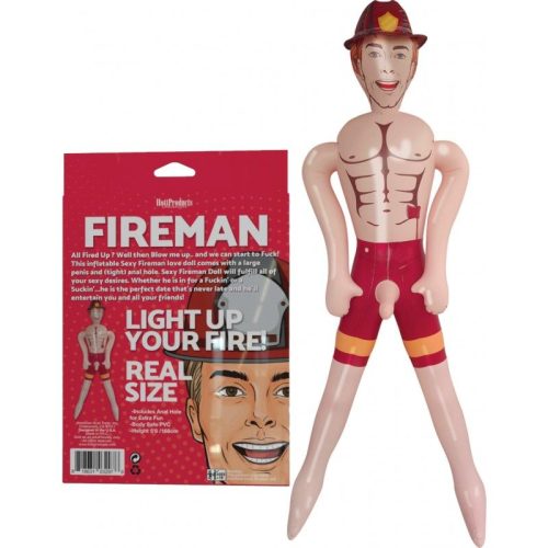 Fireman Inflatable Doll - Image 3