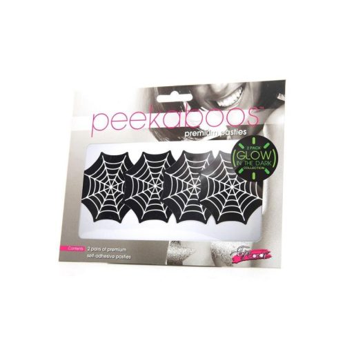 Glow In The Dark Webs Pasties - Image 3
