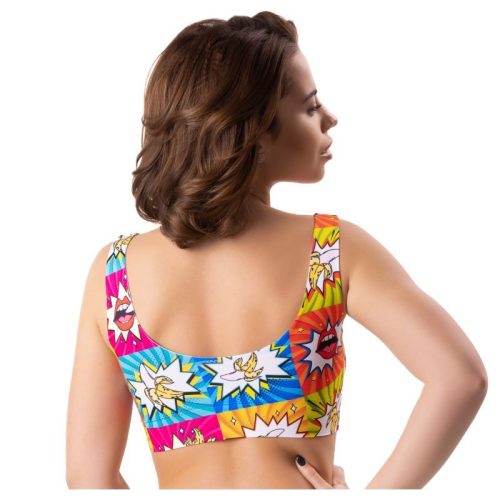 Comics Curios Crop Top - Image 3