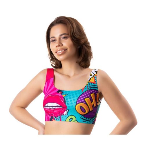 Comics Oh Crop Top - Image 3