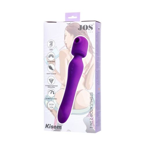 JOS Kisom 2 In 1 Wand Stimulator - Image 5