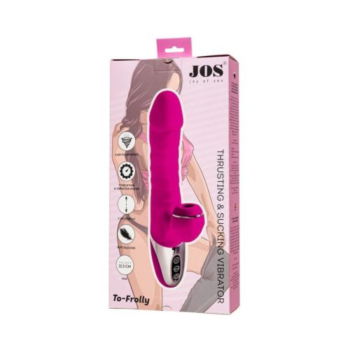 JOS To-Frolly Thrusting and Sucking Vibrator - Image 3