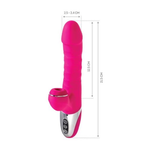JOS To-Frolly Thrusting and Sucking Vibrator - Image 5