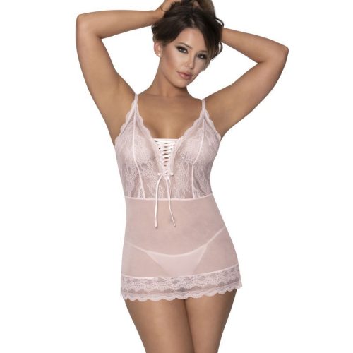 Lace Chemise and G-String Blush - Image 3