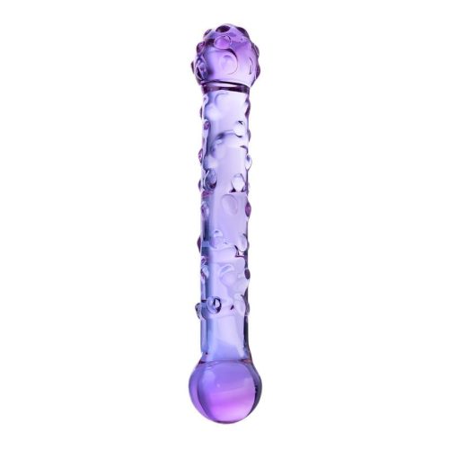 Sexus Glass Dildo Duo Pink 19.6cm - Image 3
