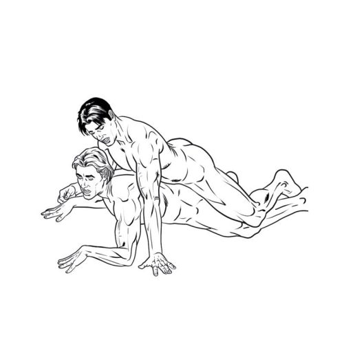 The Gay Porn Colouring Book - Image 4