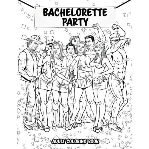 Bachelorette Party Colouring Book - Image 6