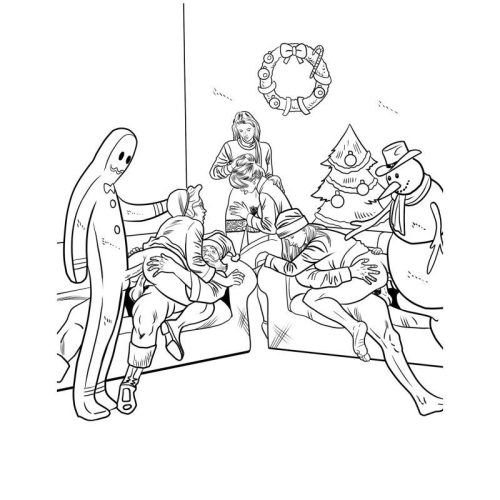 The Dirtiest Christmas Colouring Book Ever - Image 3