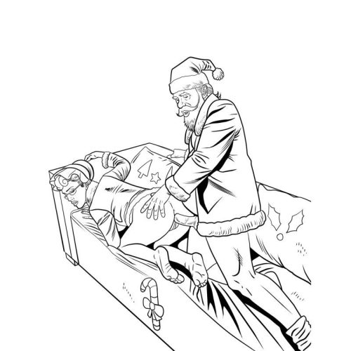 The Dirtiest Christmas Colouring Book Ever - Image 4