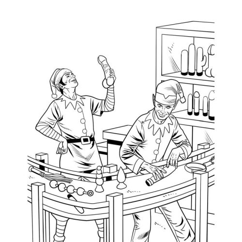 The Dirtiest Christmas Colouring Book Ever - Image 5