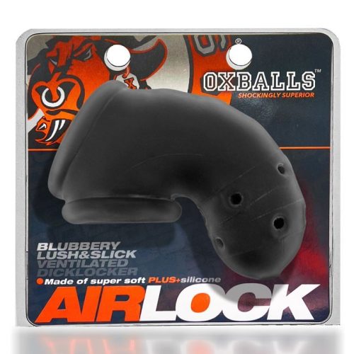Airlock Air-Lite Vented Chastity Black Ice - Image 5