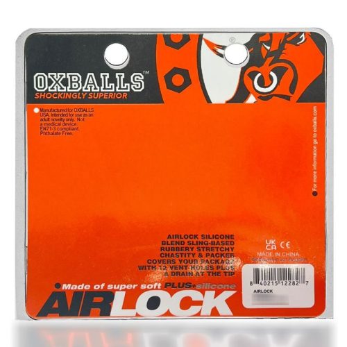 Airlock Air-Lite Vented Chastity Black Ice - Image 8