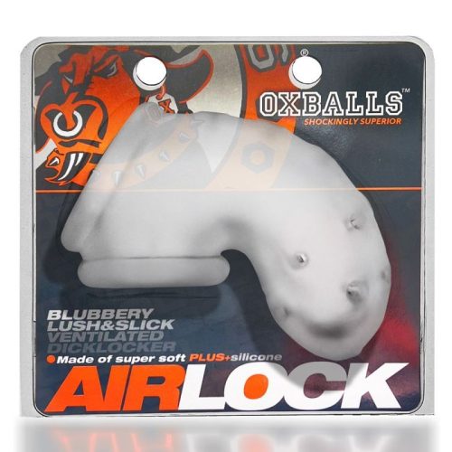 Airlock Air-Lite Vented Chastity Clear Ice - Image 6