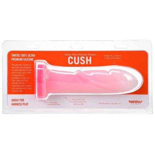 Cush Dual Density Dildo Rose Quartz - Image 6
