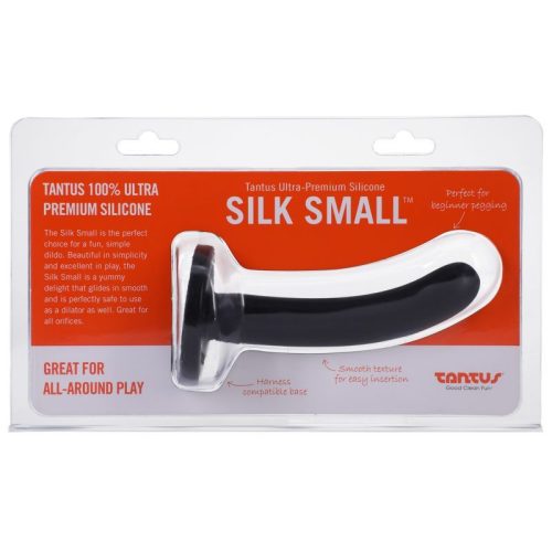 Silk Dildo Small Onyx - Image 4