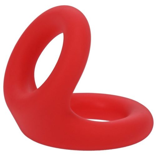 Uplift Silicone Cock Ring Crimson - Image 4