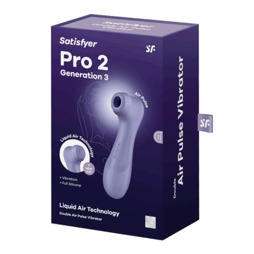 Satisfyer Pro 2 Gen 3 Clitoral Stimulator Lilac - Image 7