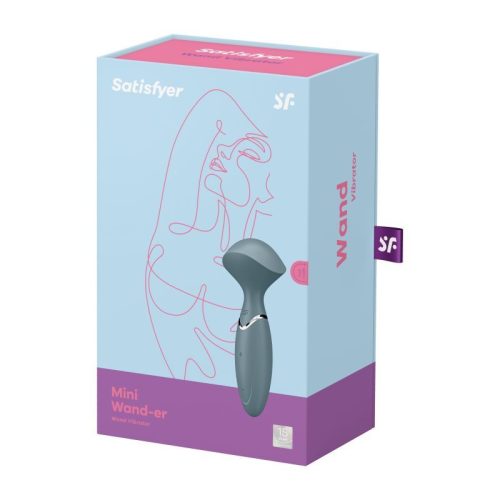 Satisfyer Mini Wand-er Stone Grey - Image 7