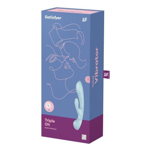 Satisfyer Triple Oh Light Blue - Image 5