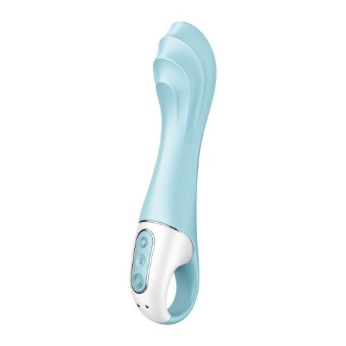 Satisfyer Air Pump Vibrator 5+ Blue - Image 5