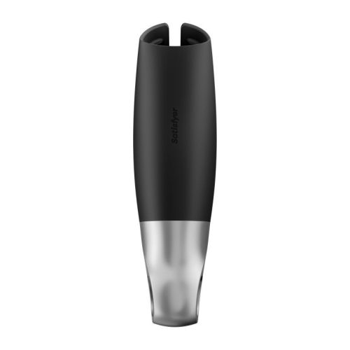 Satisfyer Power Masturbator Black Silver - Image 6