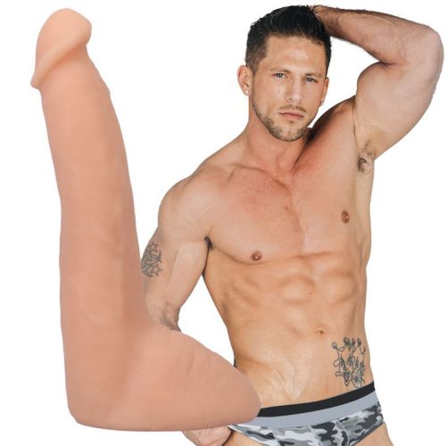 Roman Todd 8in Ultraskyn Cock w Removable Vac-U-Lock Suction Cup Vanilla - Image 7